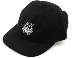 Specialized Youth 5 Panel Camper Hat (Black) (Eyes Graphic) (Universal Youth)