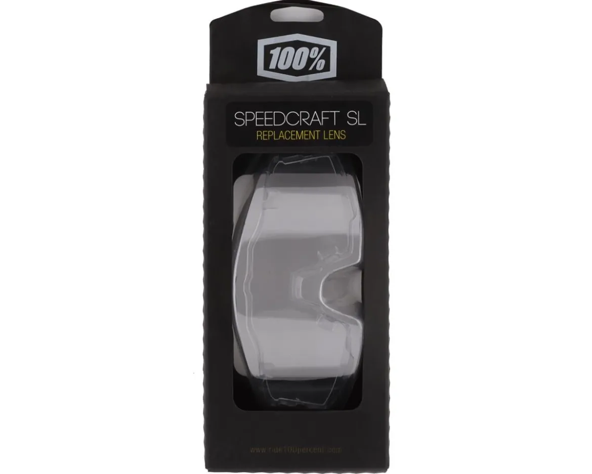 100% Speedcraft SL Replacement Lens (Clear)