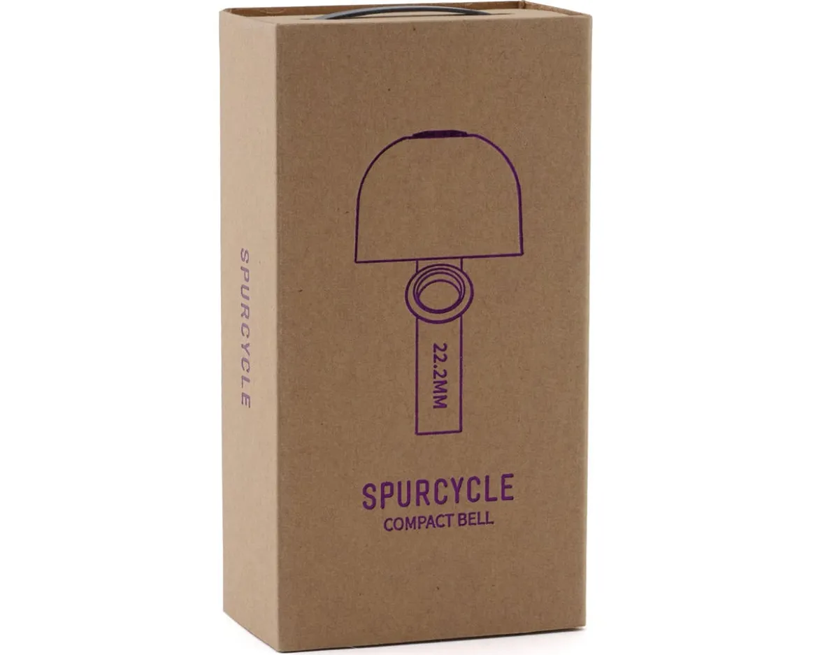Spurcycle Compact Bell (Black/Purple) (22.2mm)