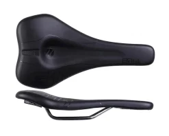 SQlab 611 Ergowave Saddle (Black) (Chromoly Rails) (130mm)