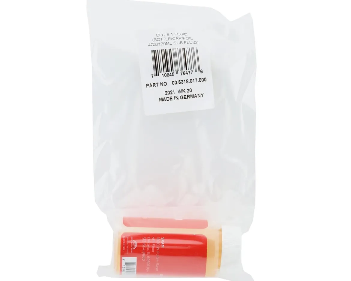 SRAM 5.1 DOT Hydraulic Brake Fluid (4oz)
