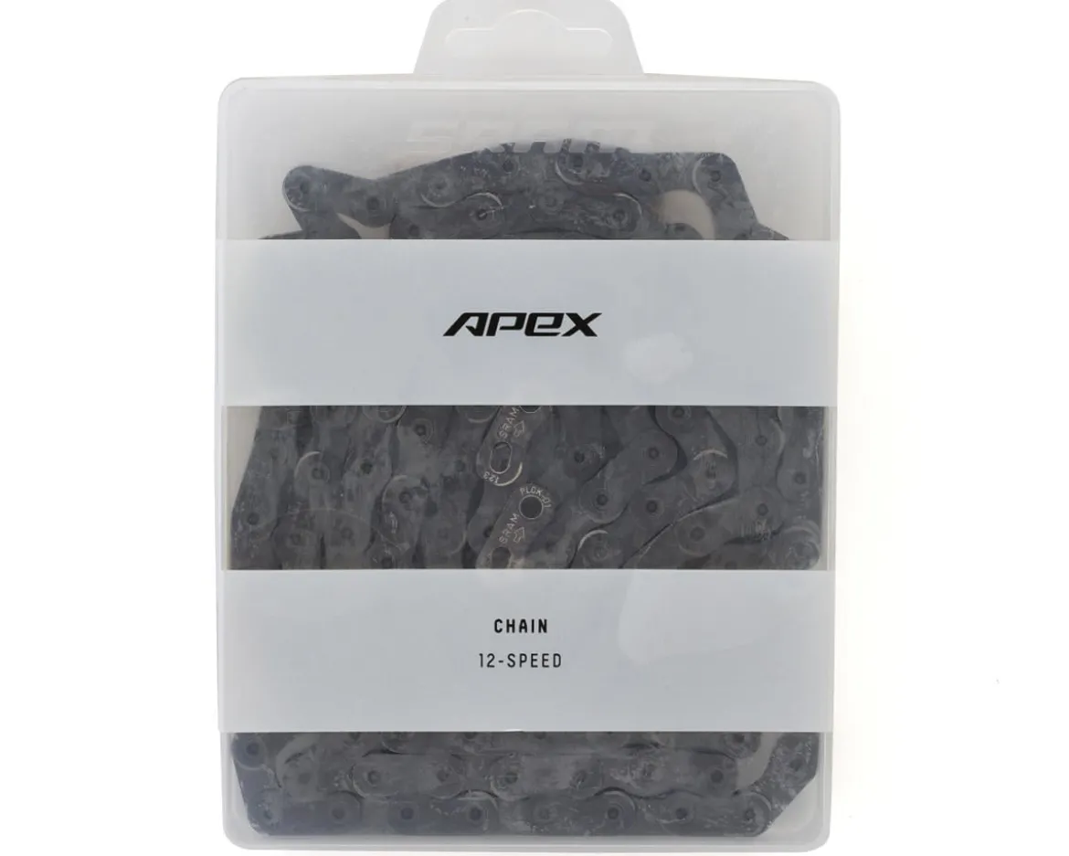 SRAM Apex Flattop Road Chain (Grey) (12 Speed) (120 Links) (w/ PowerLock) (D1) (120 Links)