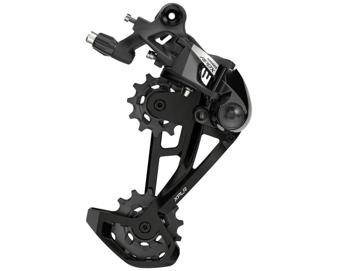 SRAM Apex XPLR D1 Rear Derailleur (Black) (12 Speed) (Medium Cage) (Mechanical)