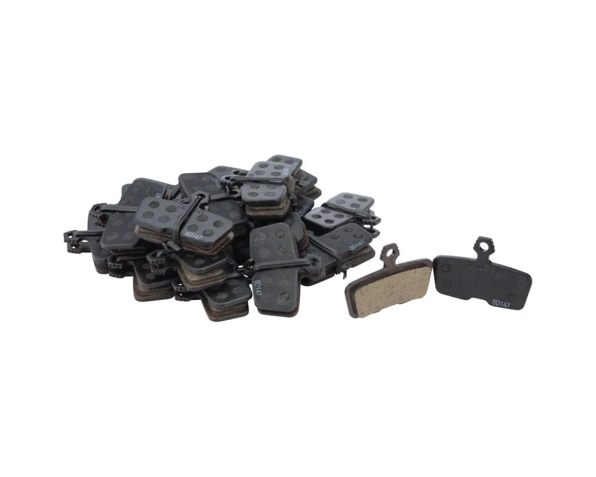 SRAM Bulk Disc Brake Pads (Organic) (SRAM Code, Guide RE) (Steel Back/Quiet) (20 Pairs)