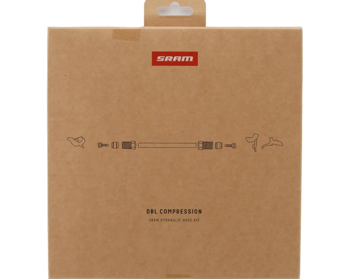 SRAM Disc Brake Hydraulic Hose Kit (Black) (2000mm) (Double Compression)