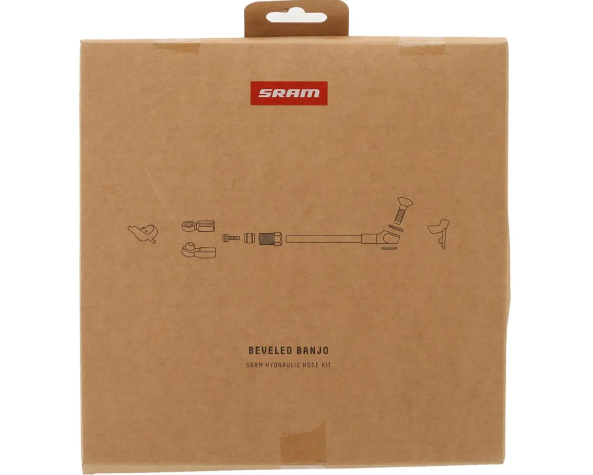 SRAM Disc Brake Hydraulic Hose Kit (2000mm) (Beveled Banjo)