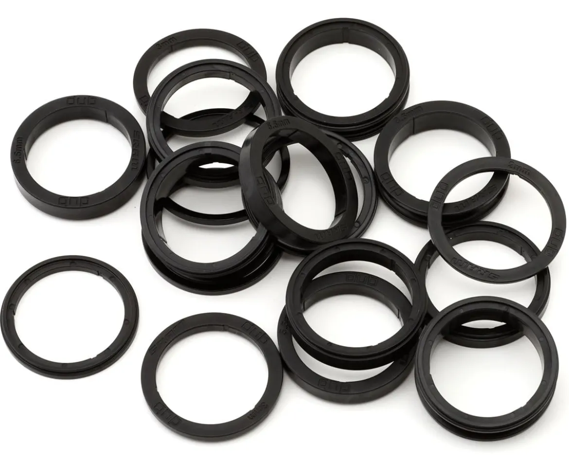 SRAM DUB Mountain/Road V3 Bottom Bracket Spacer Kit (Black)