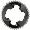 SRAM Force AXS Chainrings (Grey/Black) (2 x 12 Speed) (107mm BCD) (Outer) (46T)