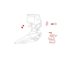 SRAM Force eTap AXS Front Derailleur Spare Parts Kit (D1)