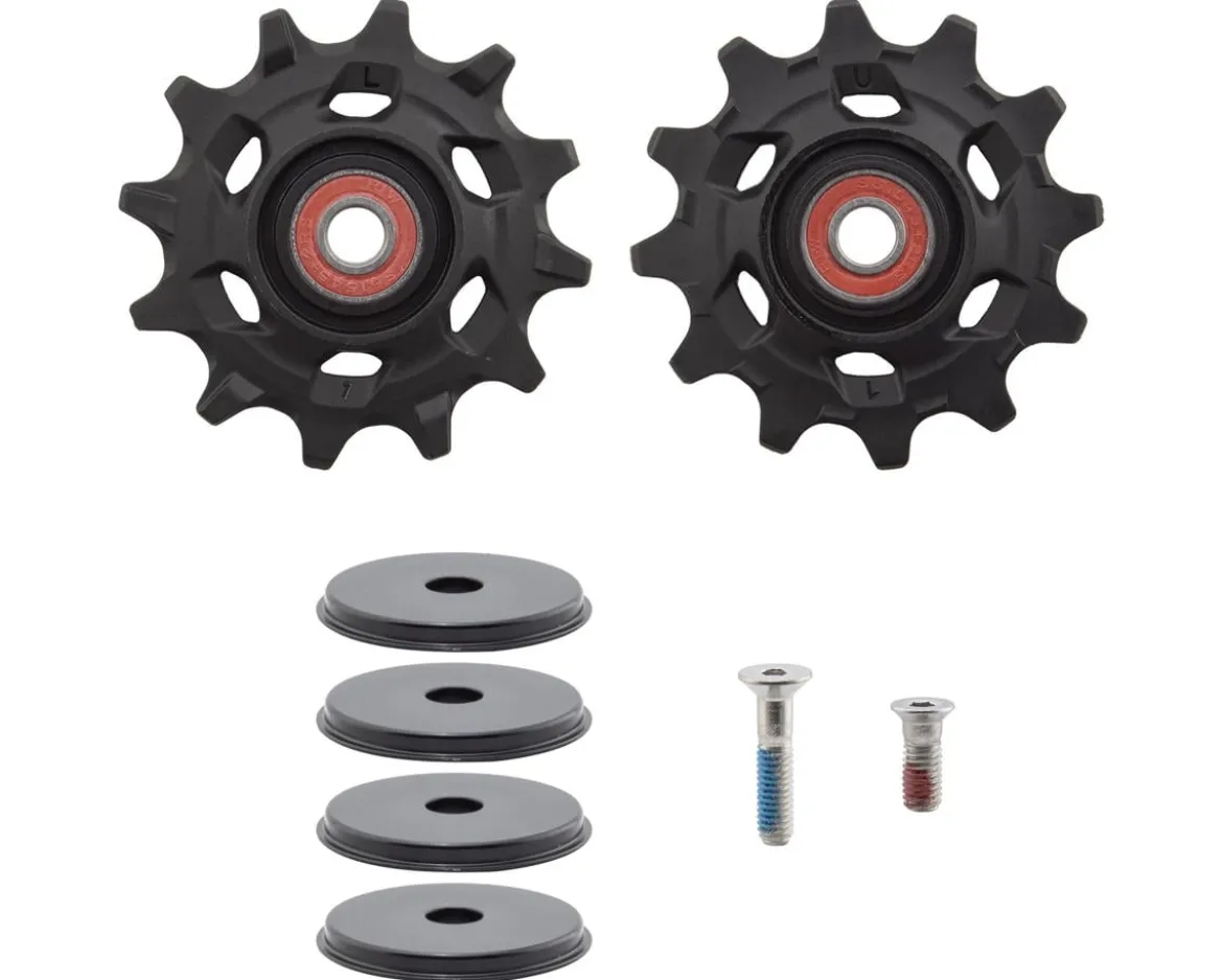 SRAM Force eTap AXS Rear Derailleur Pulley Kit (12 Speed) (D1) (Steel Bearing)