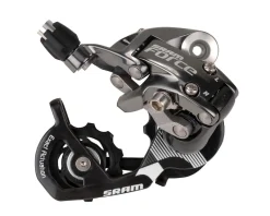 SRAM Force Rear Derailleur (Black/Silver) (10 Speed) (Short Cage)