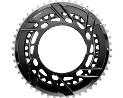 SRAM Force Thread Mount Chainring Kit (Black) (2 x 12 Speed) (Inner & Outer) (46/33T) (For AXS Power Meter Spider) (E1)