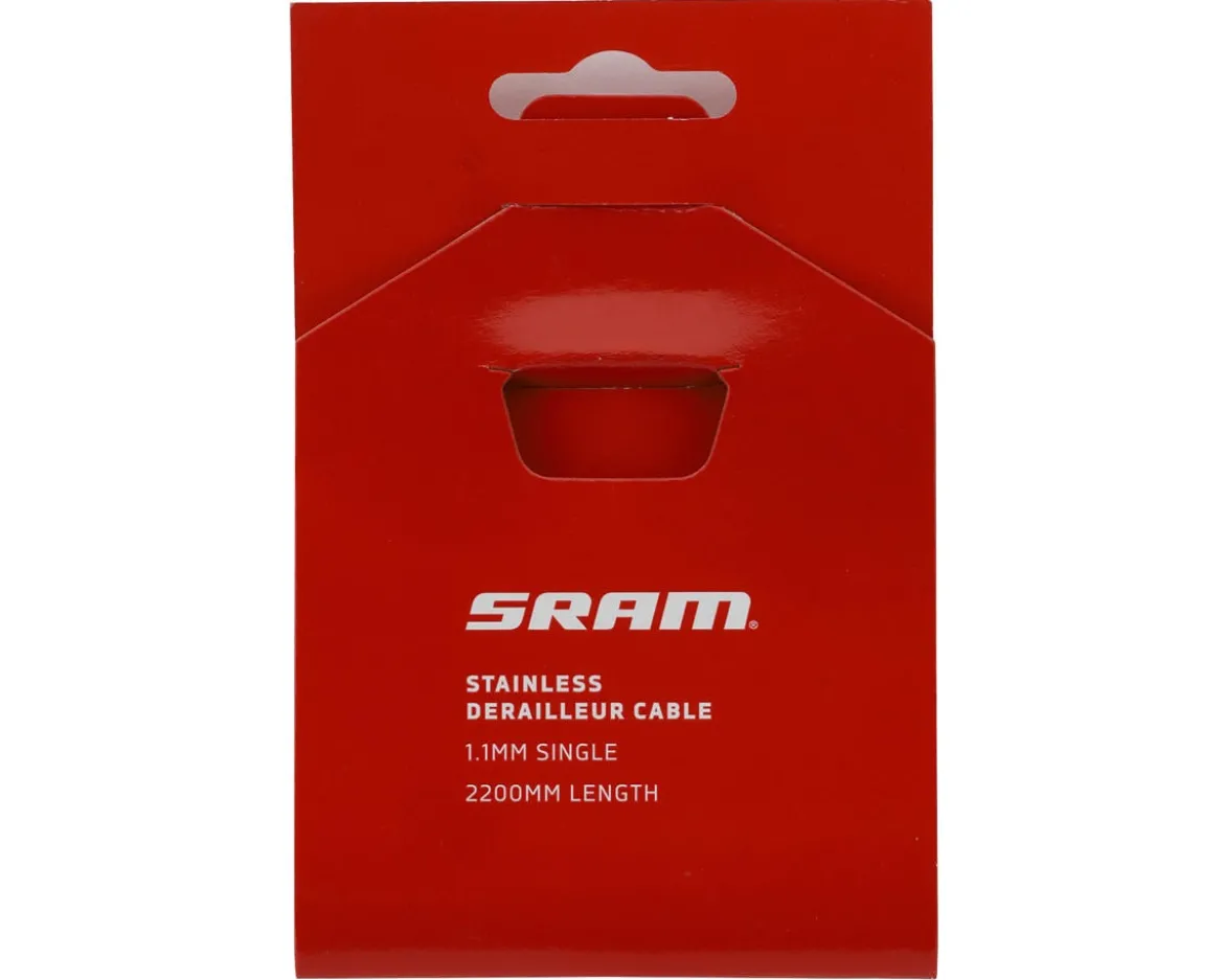SRAM Inner Shift/Derailluer Cable (For Shimano/SRAM) (Stainless) (2200mm)