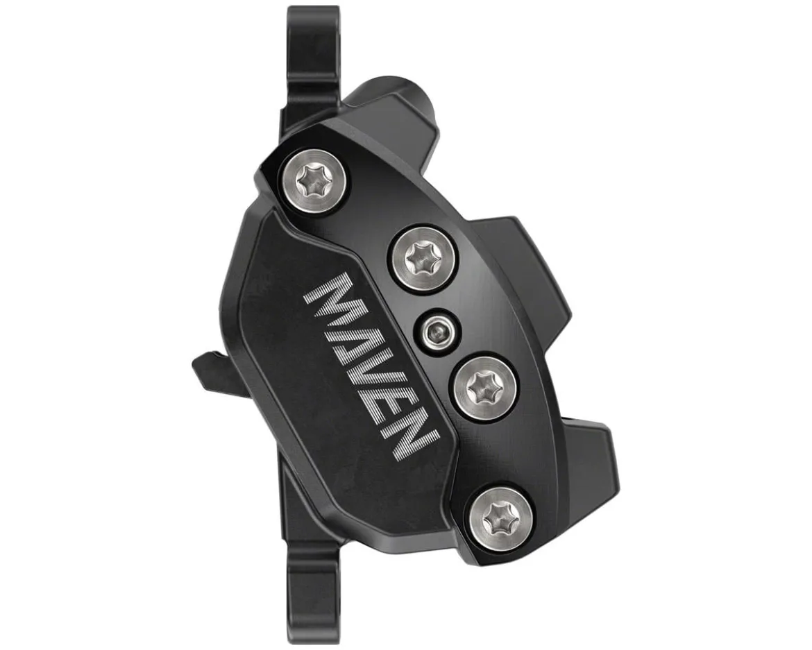SRAM Maven Silver Disc Brake Caliper (A1) (Black) (Hydraulic) (Front or Rear) (Post Mount)