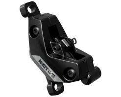SRAM Motive Silver A1 Hydraulic Disc Brake Caliper Assembly (Gloss Black) (Front or Rear) (Post Mount)