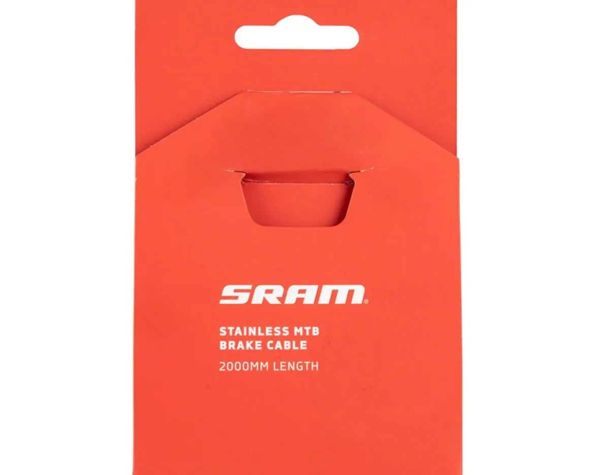 SRAM Mountain Brake Cable (Silver) (Stainless) (2000mm)