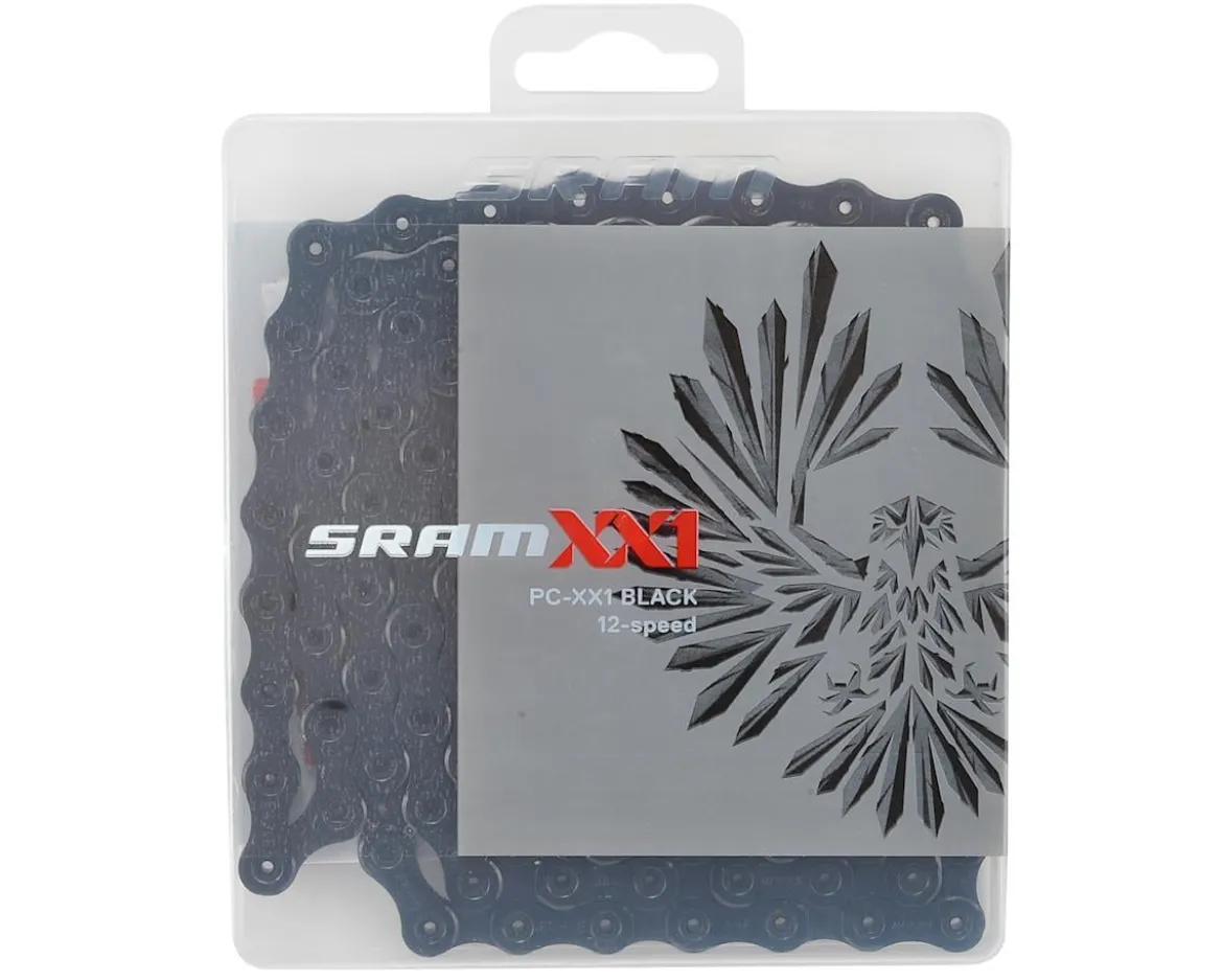 SRAM PC XX1 Eagle Chain (Black) (12 Speed) (126 Links) (w/ PowerLock)