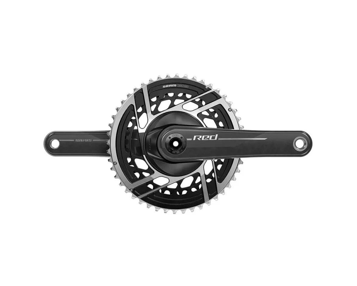 SRAM RED AXS Direct Mount Crankset (Natural Carbon) (2 x 12 Speed) (E1) (160mm) (46/33T) (DUB Spindle)