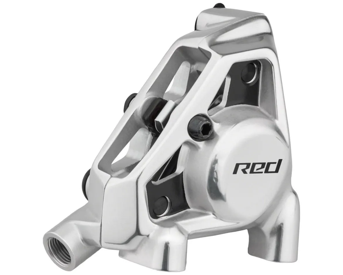 SRAM Red AXS E1 Caliper (Silver) (Front or Rear) (Flat Mount)