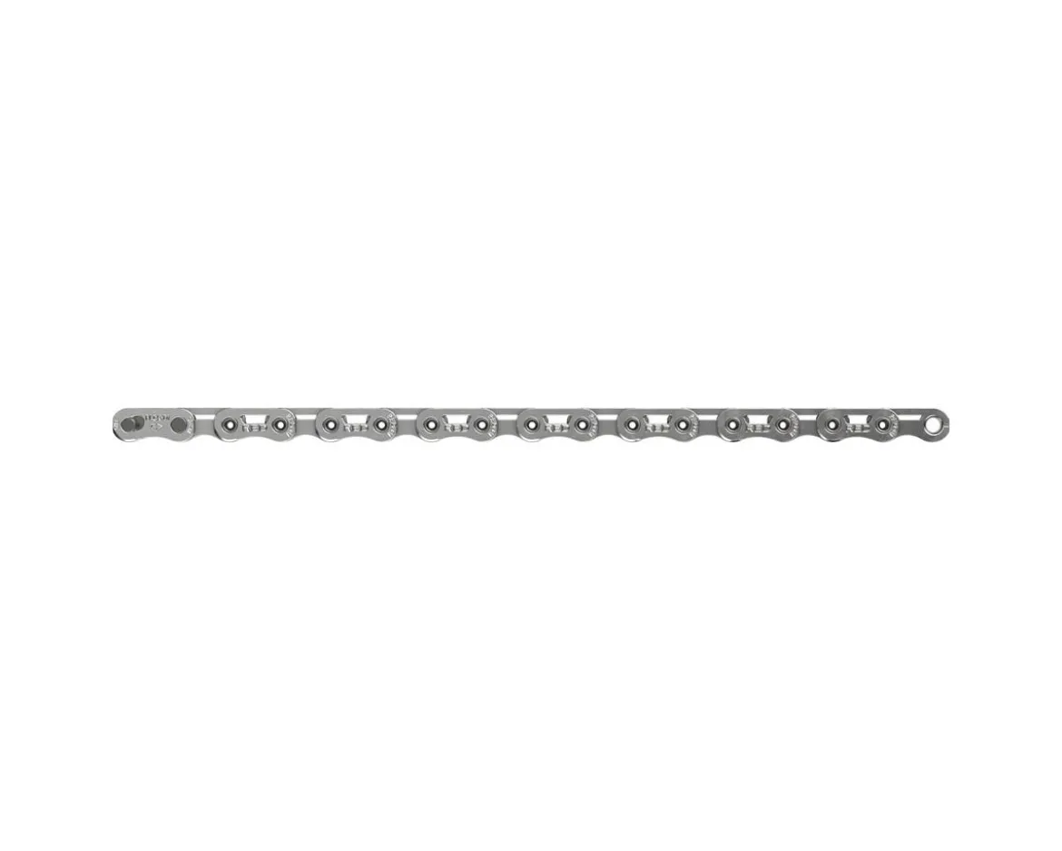 SRAM RED AXS Flattop Road Chain (Silver) (12/13 Speed) (126 Links) (w/PowerLock) (E1)