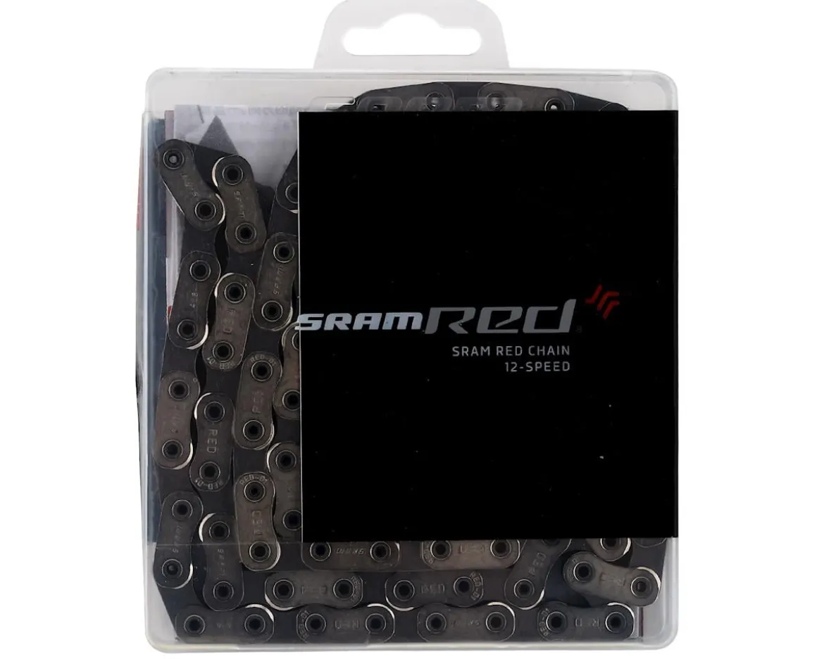SRAM Red AXS Flattop Road Chain (Silver) (12 Speed) (114 Links) (D1) (2023)