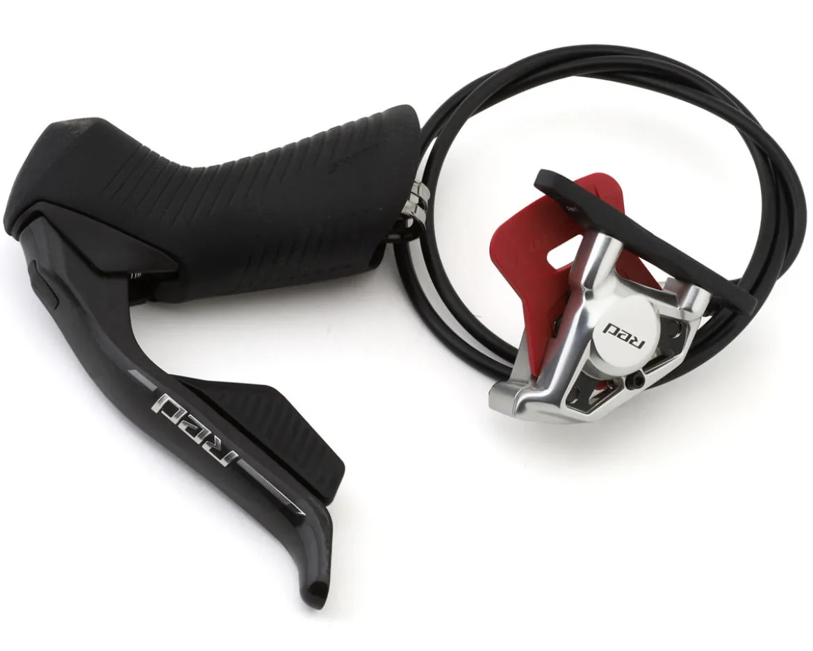 SRAM RED AXS Hydraulic Disc Brake/Shift Lever (Natural Carbon) (E1) (Left) (Caliper Included) (Electronic)