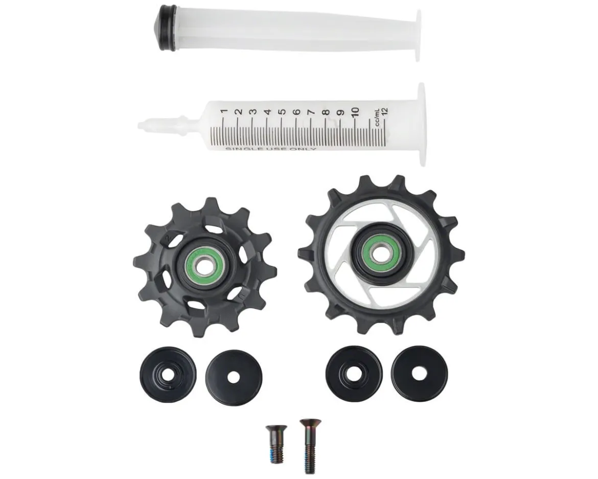 SRAM RED AXS Rear Derailleur Pulley Kit (12T Upper/14T Lower) (Ceramic Bearings) (E1)