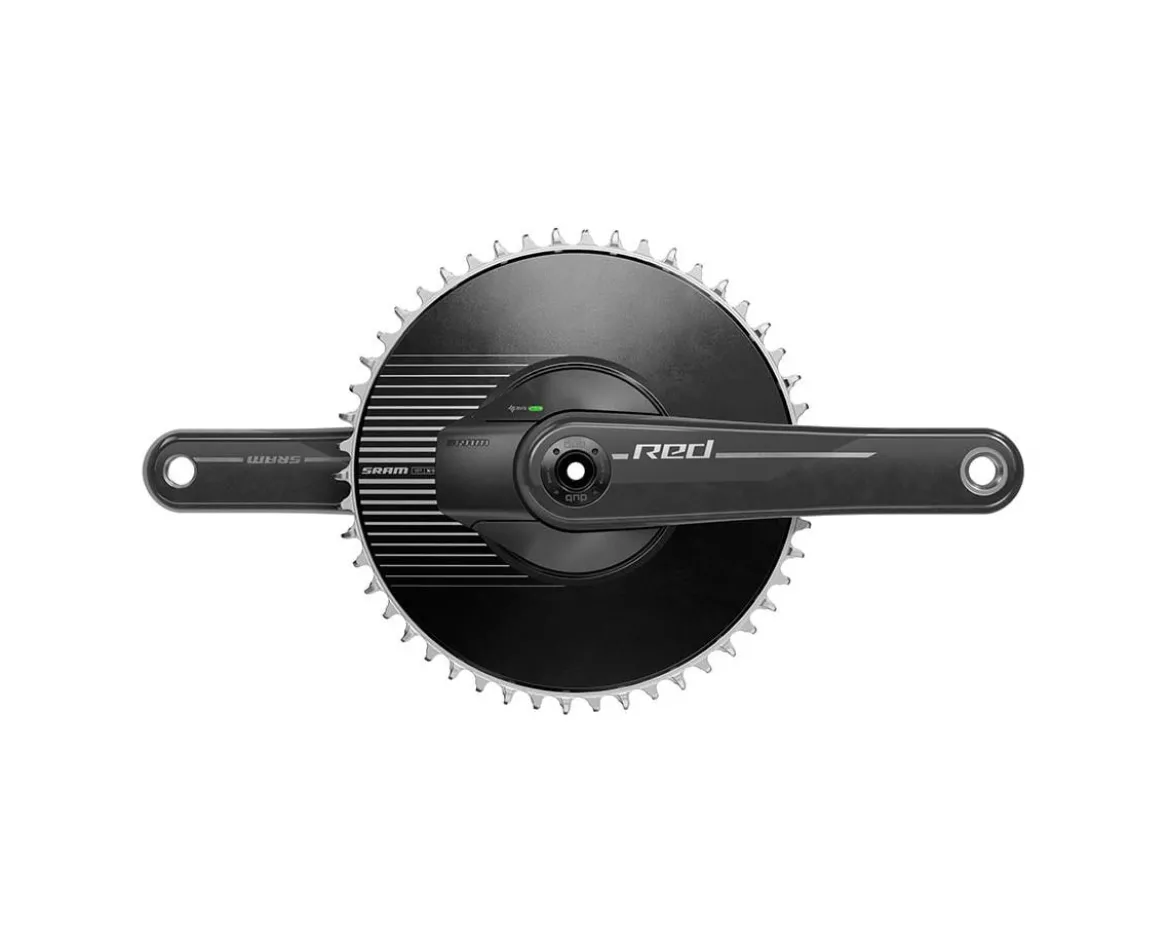 SRAM RED AXS 1x Aero Power Meter Crankset (Natural Carbon) (1 x 12 Speed) (E1) (160mm) (50T) (DUB Spindle)