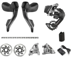SRAM RED AXS 1x Road Groupset (Black) (1 x 12 Speed) (E1)