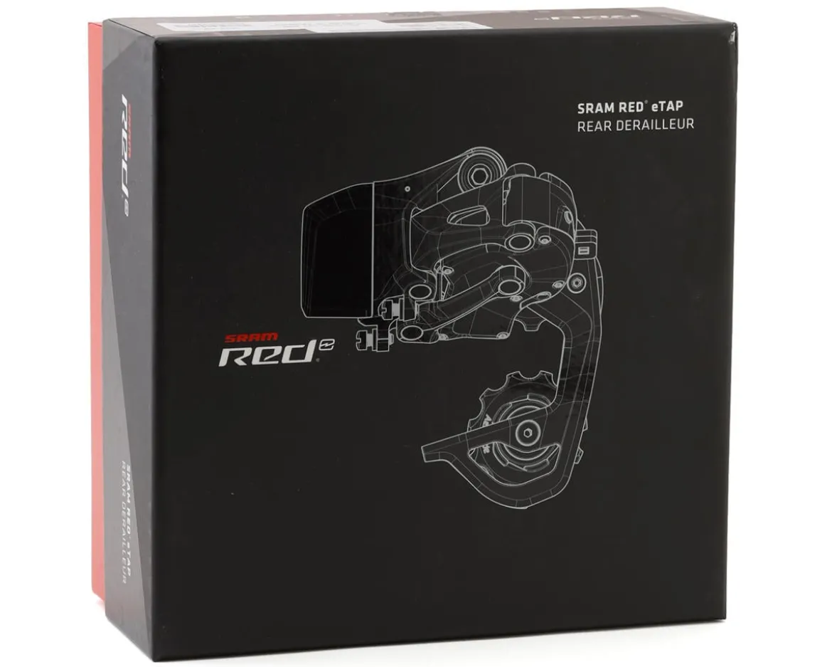 SRAM RED eTap Rear Derailleur (Black/Silver) (11 Speed) (A2) (Short Cage)