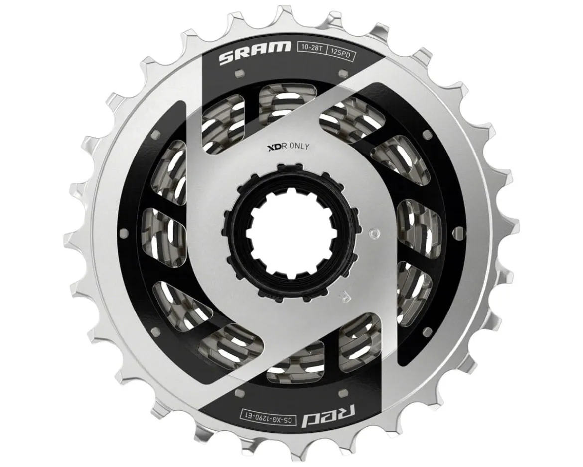 SRAM RED XG-1290 Cassette (Silver) (12 Speed) (SRAM XDR) (E1) (10-28T)