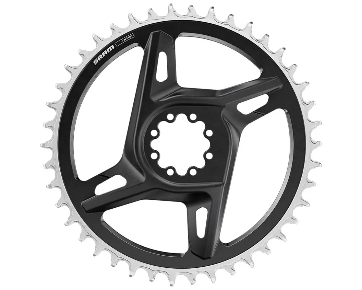 SRAM Red X-Sync Direct-Mount Road Chainring (Black/Silver) (12 Speed) (Single) (6.5mm) (38T)