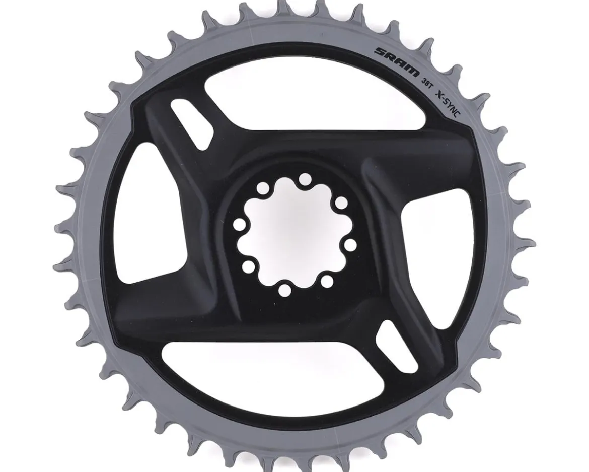 SRAM Red/Force X-Sync Direct-Mount Road Chainring (Grey) (1 x 12 Speed) (Single) (38T)