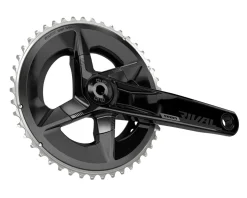 SRAM Rival AXS Crankset (Black) (2 x 12 Speed) (DUB Spindle) (D1) (172.5mm) (46/33T) (107 BCD) (Bottom Bracket Not Included)