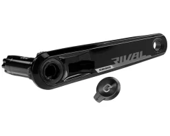 SRAM Rival AXS Crankset w/ Quarq Power Meter (Black) (2 x 12 Speed) (DUB Spindle) (D1) (175mm) (48/35T) (107 BCD) (Bottom Bracket Not Included)