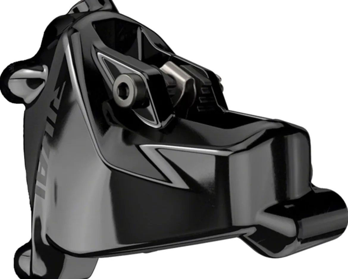 SRAM Rival eTap AXS Hydraulic Disc Brake Caliper (Black) (D1) (Front or Rear) (Flat Mount)