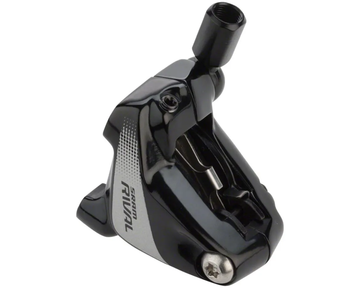 SRAM Rival 22/Rival 1 Disc Brake Caliper (Black) (Hydraulic) (Front or Rear) (Flat Mount)
