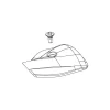 SRAM Shift Lever Cover for X01 Eagle (Lunar) (B2)