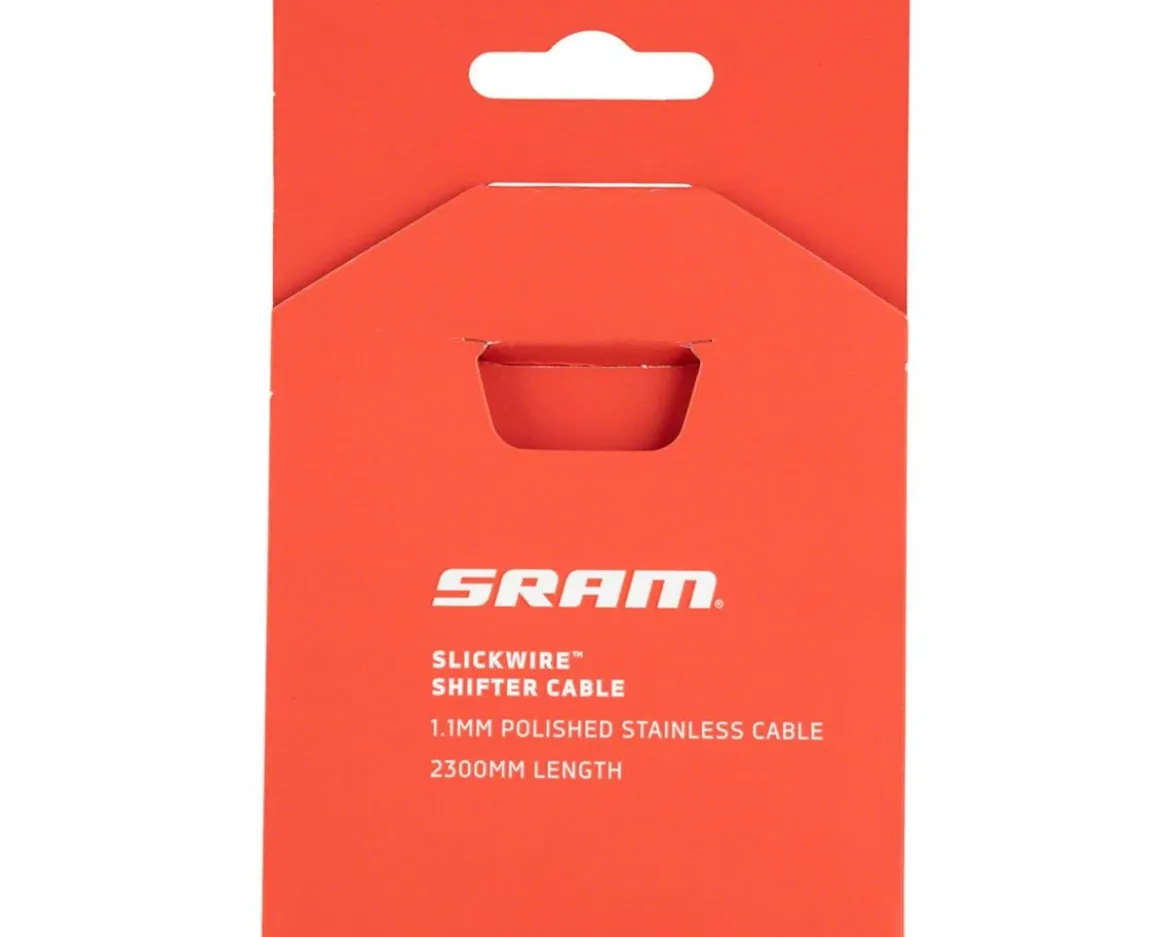SRAM Slickwire Road Derailleur Cable (Silver) (1.1mm) (2300mm)