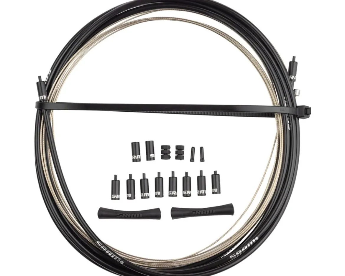 SRAM SlickWire Shift Cable and Housing Set (Black) (4mm) (1.1mm) (2300mm)