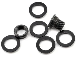 SRAM Spacers & Hidden Bolt (Black) (Force 1/CX1 Chainring)