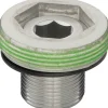 SRAM Truvativ GXP M15 Crank Bolt & M26 Cap (Silver)