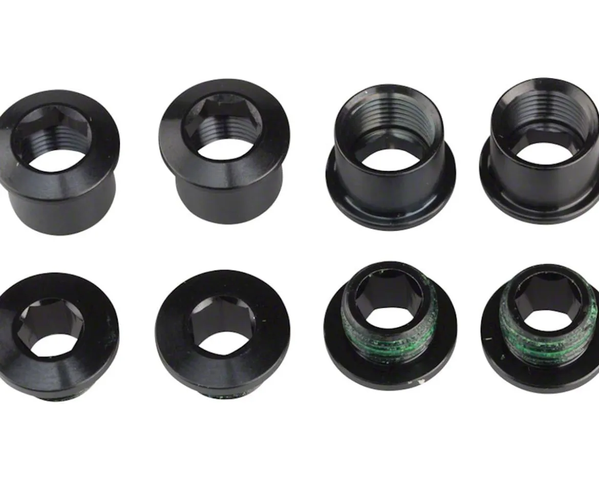 SRAM Truvativ X01 Four Arm Chainring Bolt Kit (Black) (Aluminum) (4 Pack)