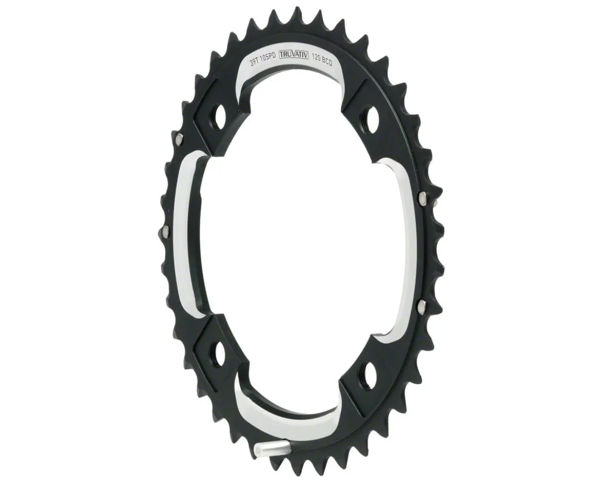 SRAM Truvativ X0/X9 Chainrings (Black) (2 x 10 Speed) (Outer) (For GXP) (42T) (120/80mm BCD)
