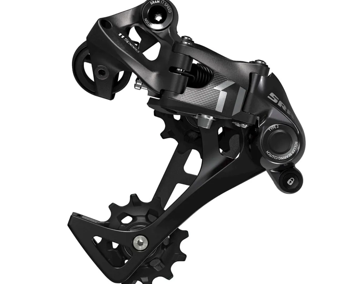 SRAM X1 Rear Derailleur (Black) (1 x 11 Speed) (Medium Cage) (Clutch)