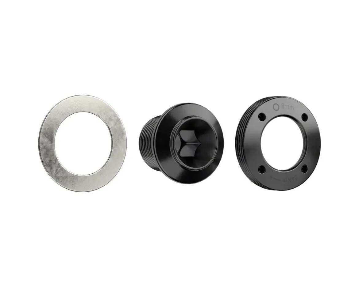 SRAM XO T-Type Crank Self-Extracting Bolt Kit (Dark Polar Black) (M18/M30) (Single)