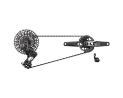 SRAM XO T-Type Eagle Transmission AXS Groupset (Dark Polar) (V2) (165mm) (32T) (DUB) (1 x 12 Speed) (55mm Chainline) (UDH)