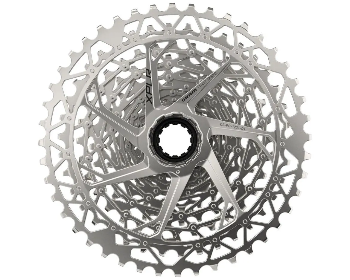 SRAM XPLR PG-1231 Cassette (Silver) (12 Speed) (Shimano/SRAM) (Apex) (11-44T)