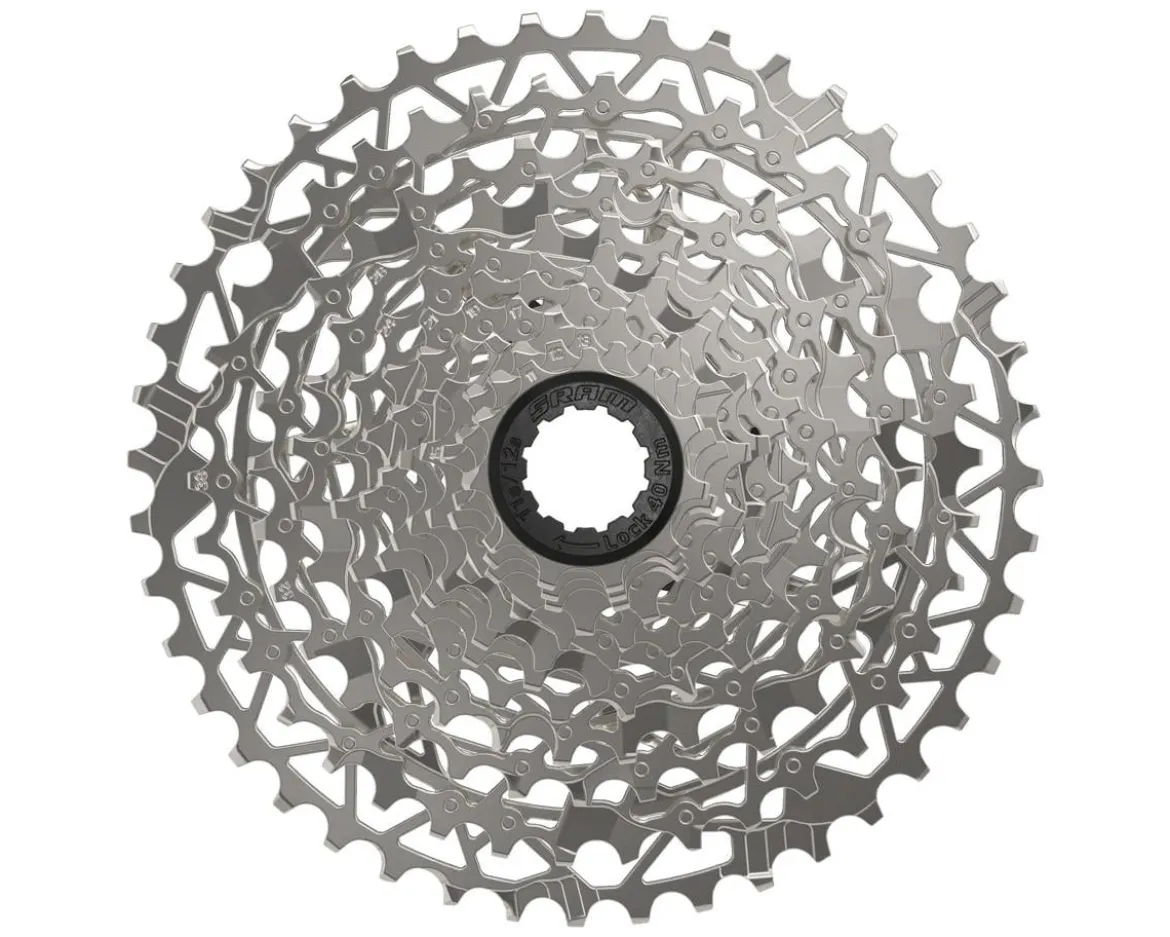 SRAM XPLR PG-1231 Cassette (Silver) (12 Speed) (Shimano/SRAM) (Apex) (11-44T)