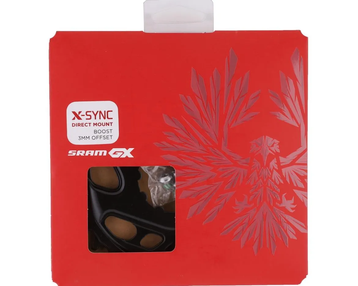 SRAM X-Sync 2 Eagle Cold Forged Direct Mount Chainring (Black) (1 x 10/11/12 Speed) (Single) (3mm Offset/Boost) (30T)